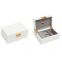 Different Design Low Price High-Quality Glossy White Empty Jewelry Ring Display Box With Your Logo Urbrand