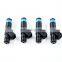 4xOEM Siemens Deka 80LB 850cc топливные форсунки EV1 для TOYOTA, Audi, GM и др. FI114992