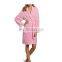 Top Grade Printed Bathrobes Bathrobe Cotton Pink Bathrobe