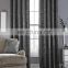 Wholesale luxury Eyelet blackout ready made curtain for living room sets