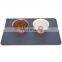 Silicone Feeding Food Dish Bowl Placemat Mat Wipe Clean For Pet Dog Cat