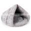 HQP-JJ42 HongQiang Pyramid cat shelter semi-enclosed cat shelter short plush fall and winter shelter small dog