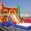Outdoor Water Slide Bounce House Commercial Jumping Castle Inflatable Bouncer With Water Slide Pool