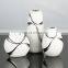 Unique ball shape glazed ceramic table home decor flower vases custom crafts for wedding decoration