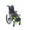 Rehabilitation therapy supplies  manual aluminum pediatric baby wheelchair for children
