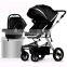 2020 Wholesale cheap new arrival travel system luxury baby stroller 3 in 1 with carrycot and carseat