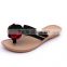 2016 new design sweet cool beach jelly slippers flat clip toe flip-flops summer slippers