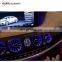 S class w222 S400 S450L S600 Air conditioning Turbine LED Interior Lights for w222 S500 S350 air vent ambient lights