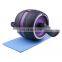 Wholesale Roller Wheel Abdominal Body Shape Muscle Trainer Gym Training Workout Fitness Multi-function Equipment for Exercise