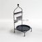 Wholesales Metal Iron Power Coating Velvet Necklace Luxury Rotating Jewelry Display Stand