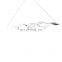 Modern minimalist creative S-shaped wave Muti-heads pendant light for decorate