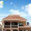 Relitop Factory Wholesale Shingle Type Coffee Color Natural Stone Chips Coated Metal Roof Tile Senator Rooftop Sheets