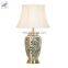 Luxury Famille Rose Ceramic Table Lamp For Indoor Home Decorate