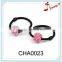 2015 wholesale hair jewelry rope women fashion neon ball crystal girls elastic hair bands,
