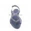 Sales promotion new design womens flat fancy shoes buckle sandals popularity 2016