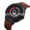 New SKMEI 9217 Hollow Rotating Dial Quartz Watch Men Stainless Steel Wristwatches