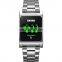Popular Wristwatches Skmei 1869 Man Watch Electronic Gold Stainless Steel Led Digital Touch Watches