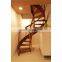 Stainless Steel Handrail Interior Easy Installation Stairs Double Stinger Stair For Curved Staircase