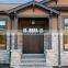 prehung solid wood and glass exterior door China wooden door designs for main door