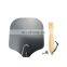 2022 New Arrival Safe Kitchen Oven Shovel Black Foldable Aluminum Pizza Peel Wood Handle