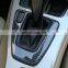 RTS Autoaby 1Pc Car Gear Shift Panel Knob Cover Carbon Fiber Decal Car Auto Shift Box Panel Cover For BMW E90 E92 E93 Interior