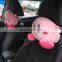 Wholesaler New Arrival Cute Car headrest Plush Cartoon Car Lumbar Support Pillow Creative Car Neck Pillow Interior Accessories