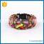 Popular design nylon release buckle survival bracelet wholesale