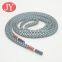 metal shoelace aglet tipping polyester rope with cooper material aglet tips shoelace buckle