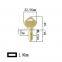 M27 High quality door blank key(Hot sale!!!)