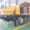 HW50 Building concrete pump portable electric s valve portable used price mortar concrete pump diesel