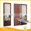 Foldable wall mounted mirrored Sliding door ironing board with cabinet