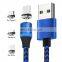 3 In 1 Micro 1M Magnetic Data Cable Usb Cable Fast Charging For Type C Android