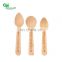 Yada Biodegradable Natural 95mm Birch Disposable Wooden Ice Cream Spoons Small Wooden Spoon