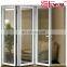 California Building residential project storefront commercial aluminum tempered glass sliding folding doors