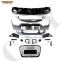 High Quality Body Kit Full Set For Audi A6 Travel Modified RS6 Front Rear Car Bumper Rear Lip Front Bumper Assembly With Grille