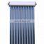 Heat pipe horizontal vacuum tube solar collector