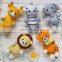 Hot Crochet Safari animal Amigurumi Toy Handmade Hand Knitted Baby gift Newborn toddler Present Cheap Wholesale