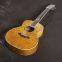 Otis brand D-MINI 36 inch sall size guitars single solid top acoustic guitar AM-yellow