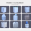 Cross Corner Loop FIBC Bulk Bags Cement Paper Bags Gypsum Powder Tonne Bag Heavy Duty Big Bag Jumbo Bag