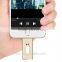 Gold OTG Usb flash drive metal 16g32g64g for Iphone for ipad mini stock