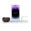 3 in 1 Foldable Wireless Charging Station Multifunctional Adapters for Convenient and Efficient Charging