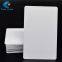 NFC 213/215 White PVC Card Waterproof RFID Card NFC Communication Interface 13.56MHz Frequency Made Plastic White Matte Material