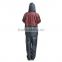 Polyester adult leisure fashion rain coat with pants