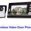 7 inch wireless colour video door phone/wifi video door phone/wireless door bell
