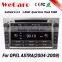 Wecaro Android 4.4.4 touch screen in dash 6.95" car stereo gps navigation for opel astra h 2006-2011