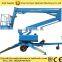 Diesel engine/Battery type crank arm lift platform, Telescopic hydraulic boom lift