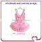 New coming white dance dresses children fluffy tulle girls ballet tutu sleeveless bow trainning costume kids