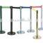 Crowd barrier for stanchion