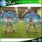Hot Sale Half of Blue TPU Bubble Ball Soccer,inflatable Knock Ball