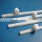 white enginering plastic CNC machined uhmwpe gear rack and pinion